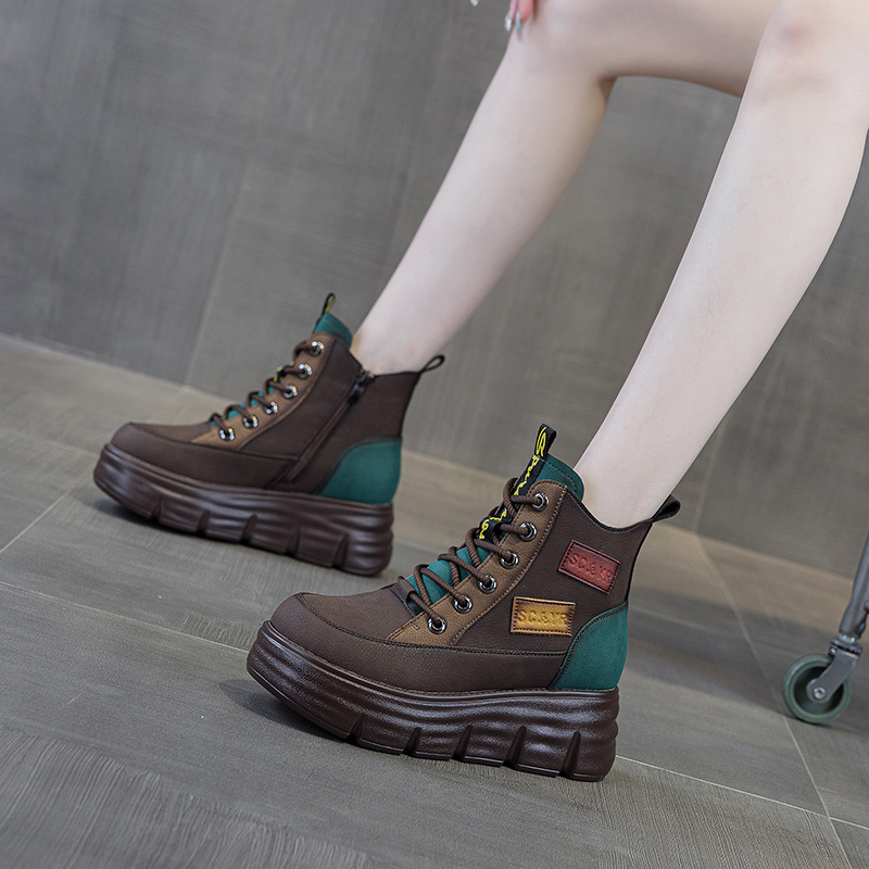 Ethnic Fashion In - Kadın Platform Botları Kış Modası Renk