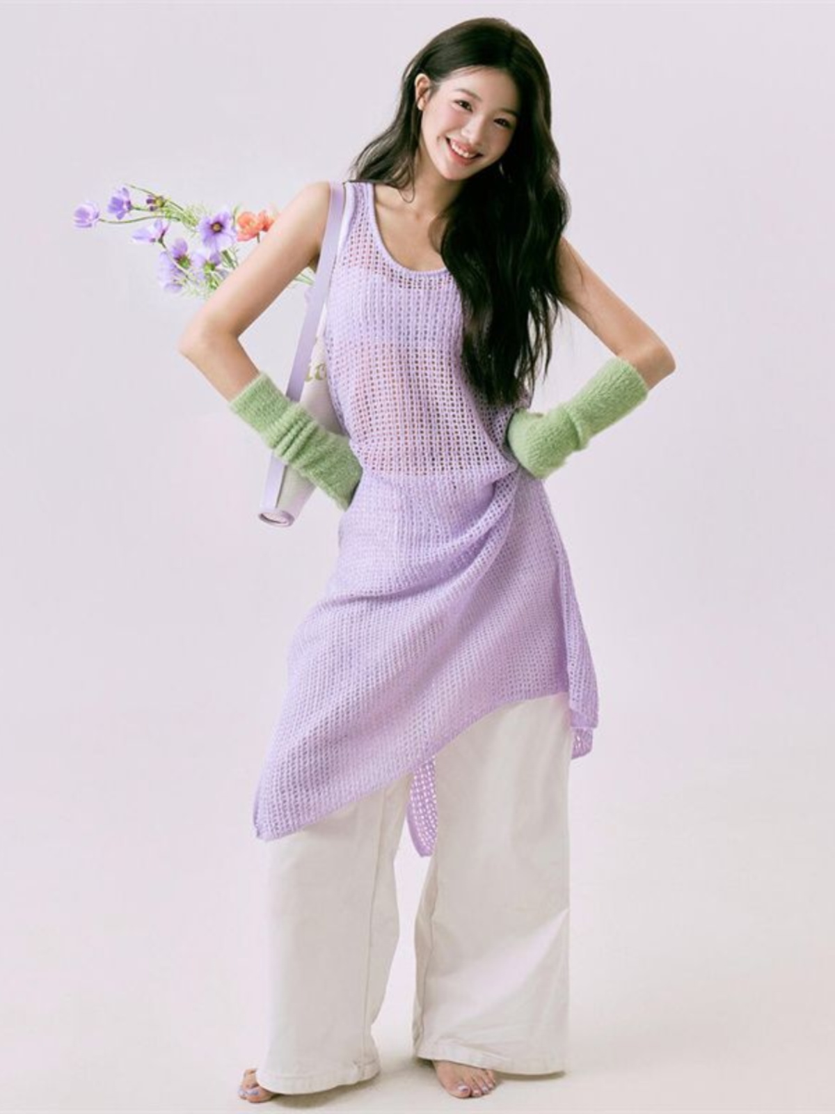 Romantik Bahar Çiçek Baskılı F - Ethnic Fashion Photography incelemesi ve fiyatı