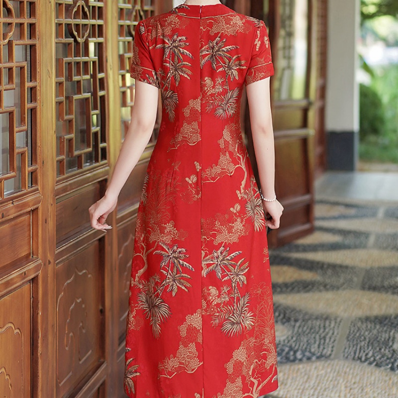 Vietnam Aodai Cheongsam Vintag - Ao Dai Vietnam Dress incelemesi ve fiyatı