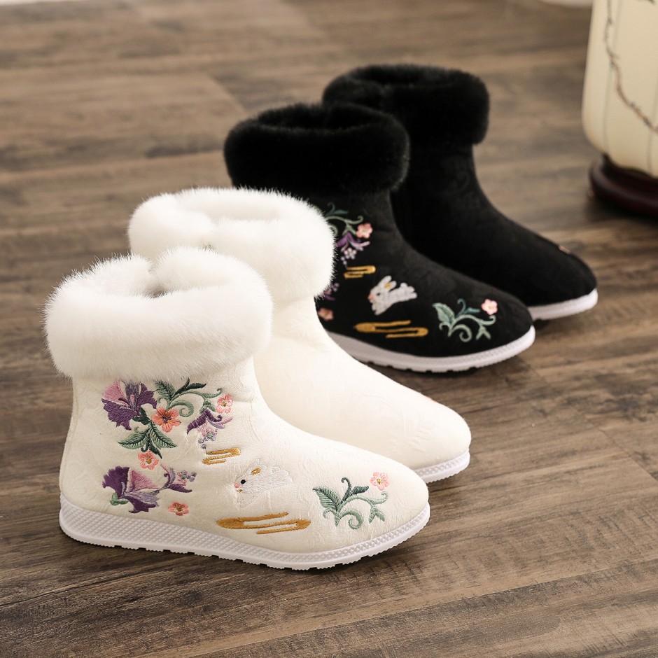 Moda kışlık botlar kadın ayakk - Winter Ethnic Fashion For Women incelemesi ve fiyatı
